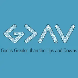 God is Great T-Shirt  Baby Blue