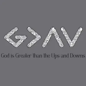 God is Great T-Shirt  Deep Heather