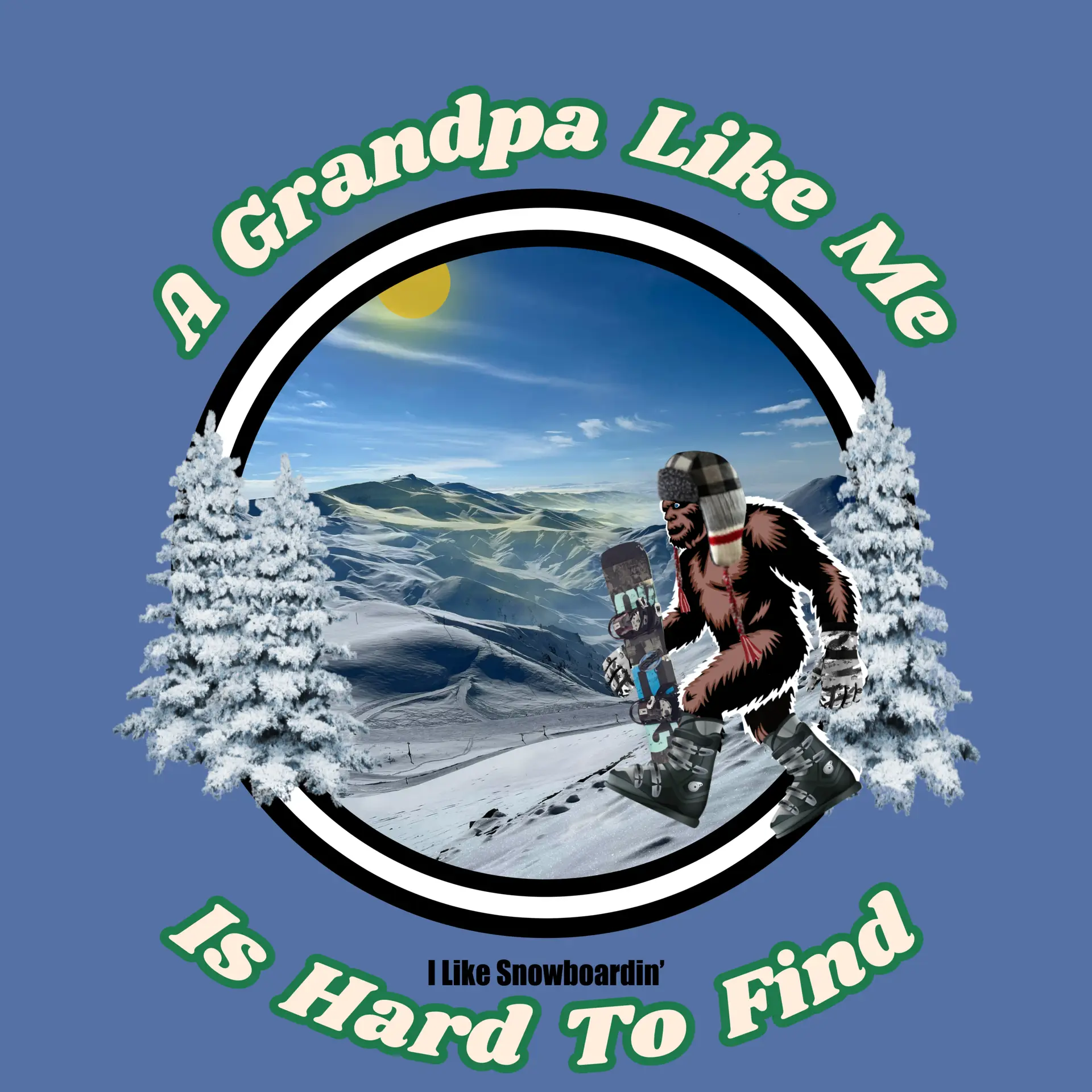 a dad like me snowboarding hoodie