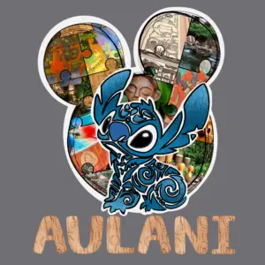 stitch and aulani Deep Heather