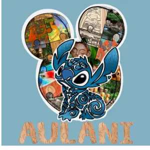 stitch and aulani heather baby blue