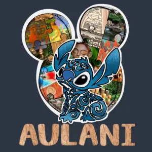 stitch and aulani heather Navy