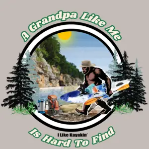big muddy a dad like me kayaking baby blue