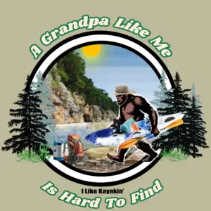 big muddy a dad like me kayaking baby blue