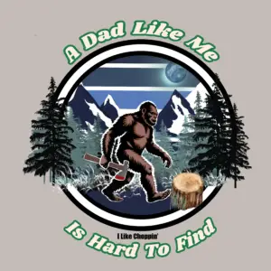 big muddy a dad like me choppin' t shirt navy