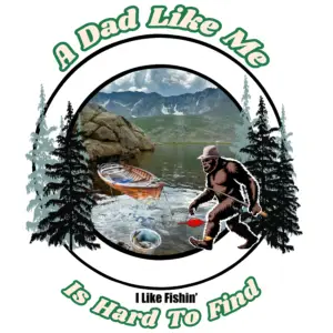 big muddy a dad like me fishin' t shirt white