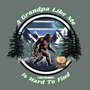 big muddy a dad like me choppin' t shirt navy