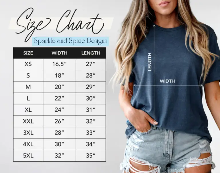woman sizing